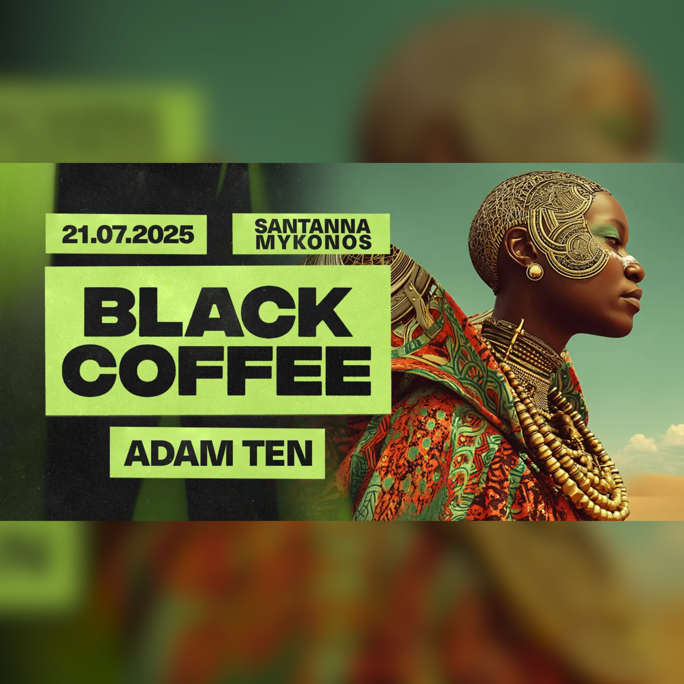 21/7 | Black Coffee Exclusive Mykonos Residency